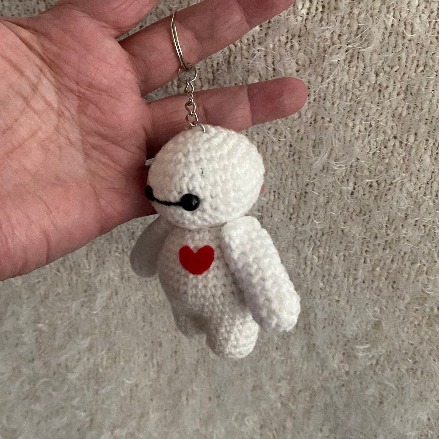 Baymax Inspired Robot Keychain