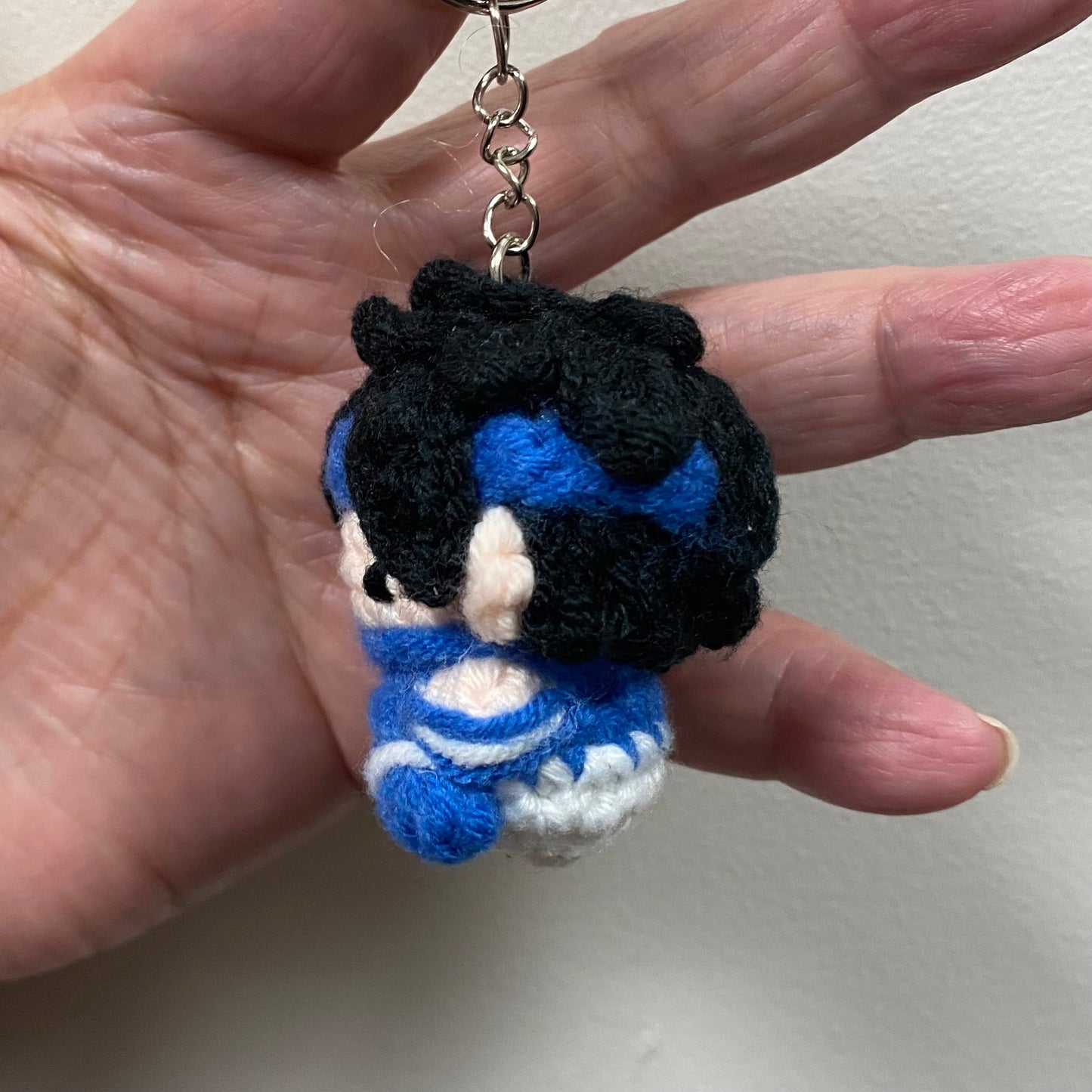 Sasuke of Naruto Inspired Keychain/Bag Charm