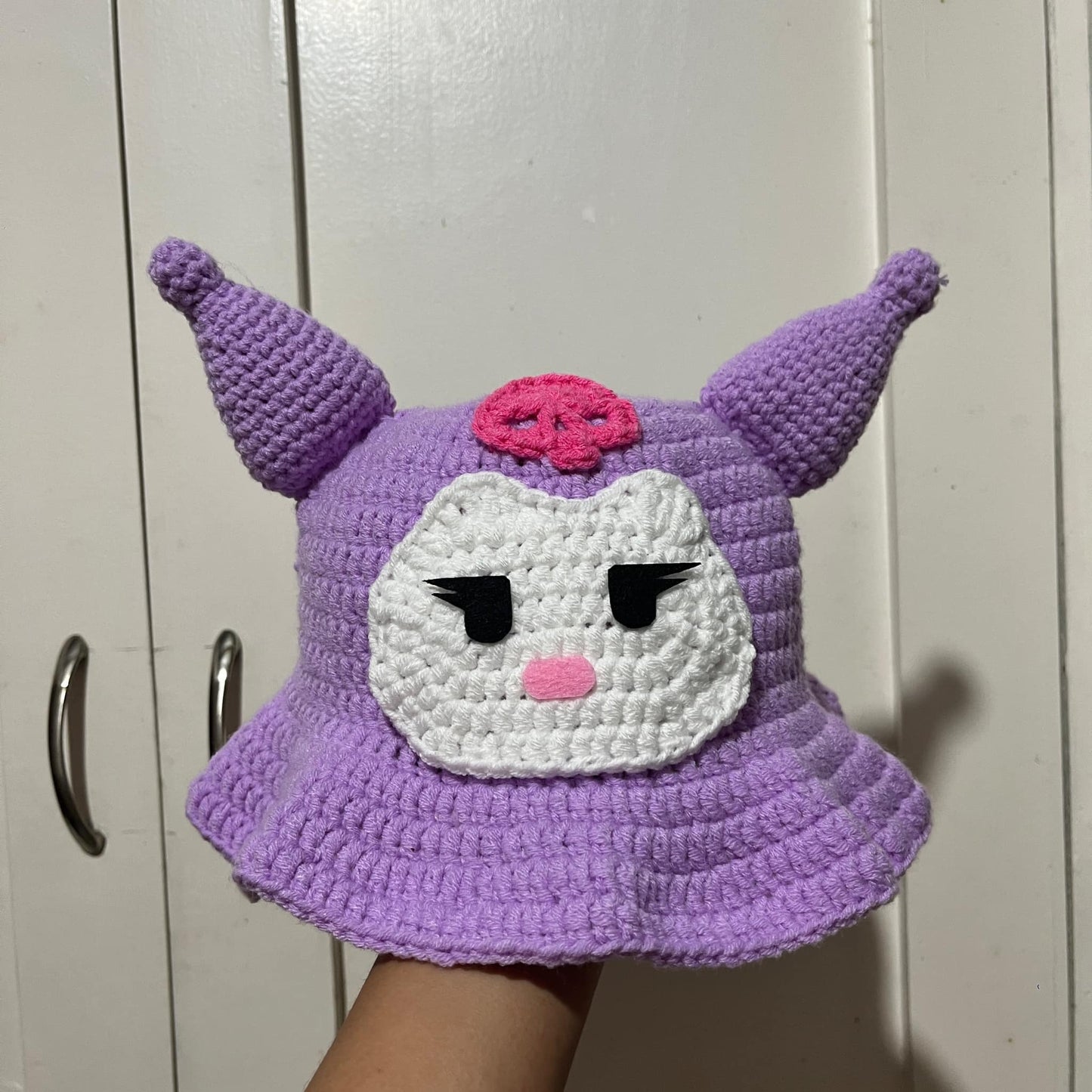 Kuromi inspired Bucket Hat