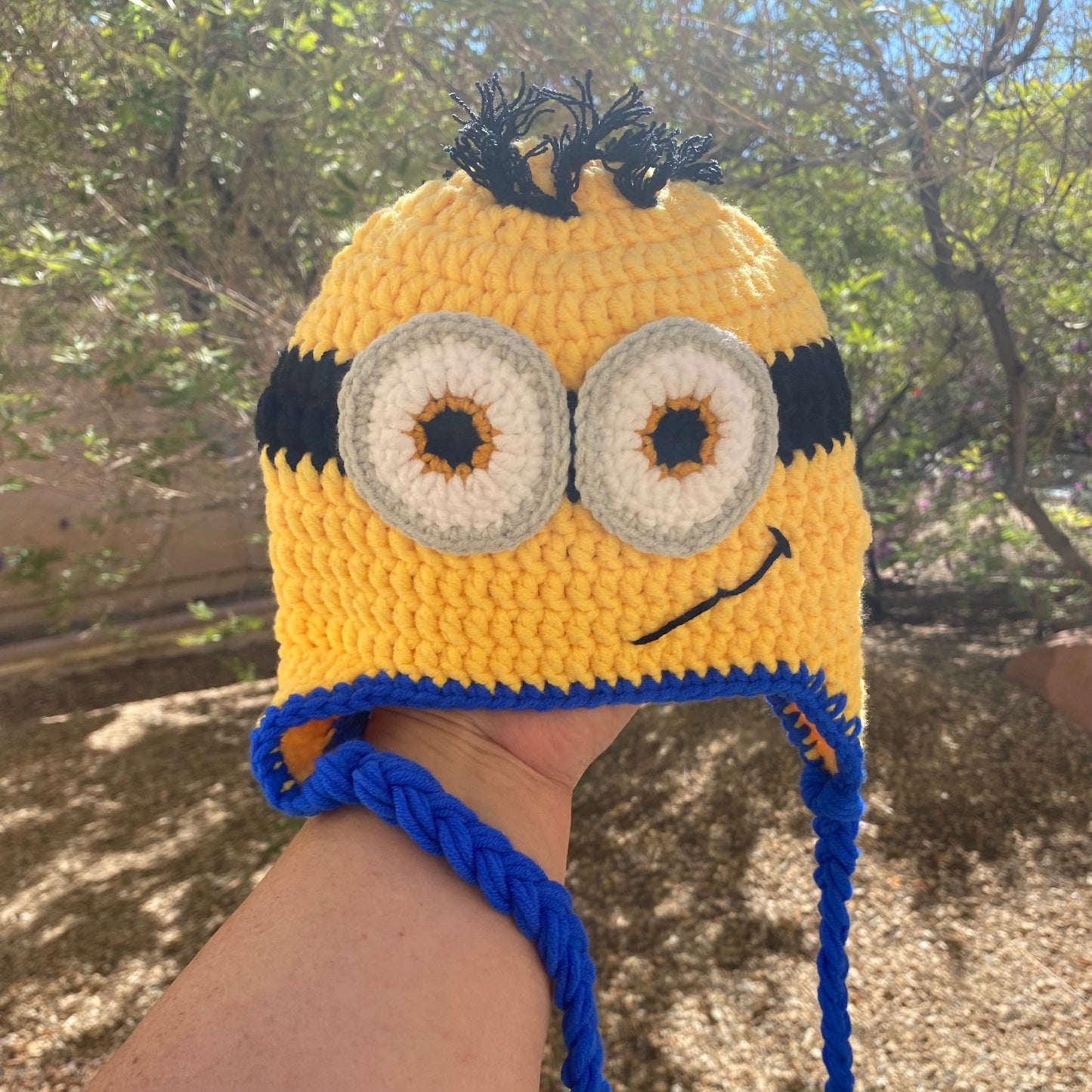 Minion inspired Beanie Hat