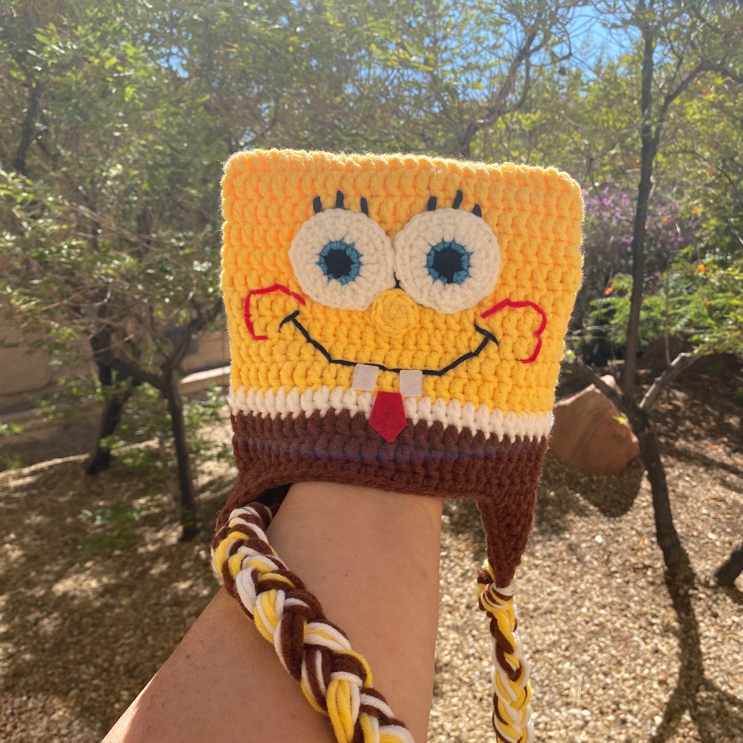Sponge Bob inspired Beanie Hat