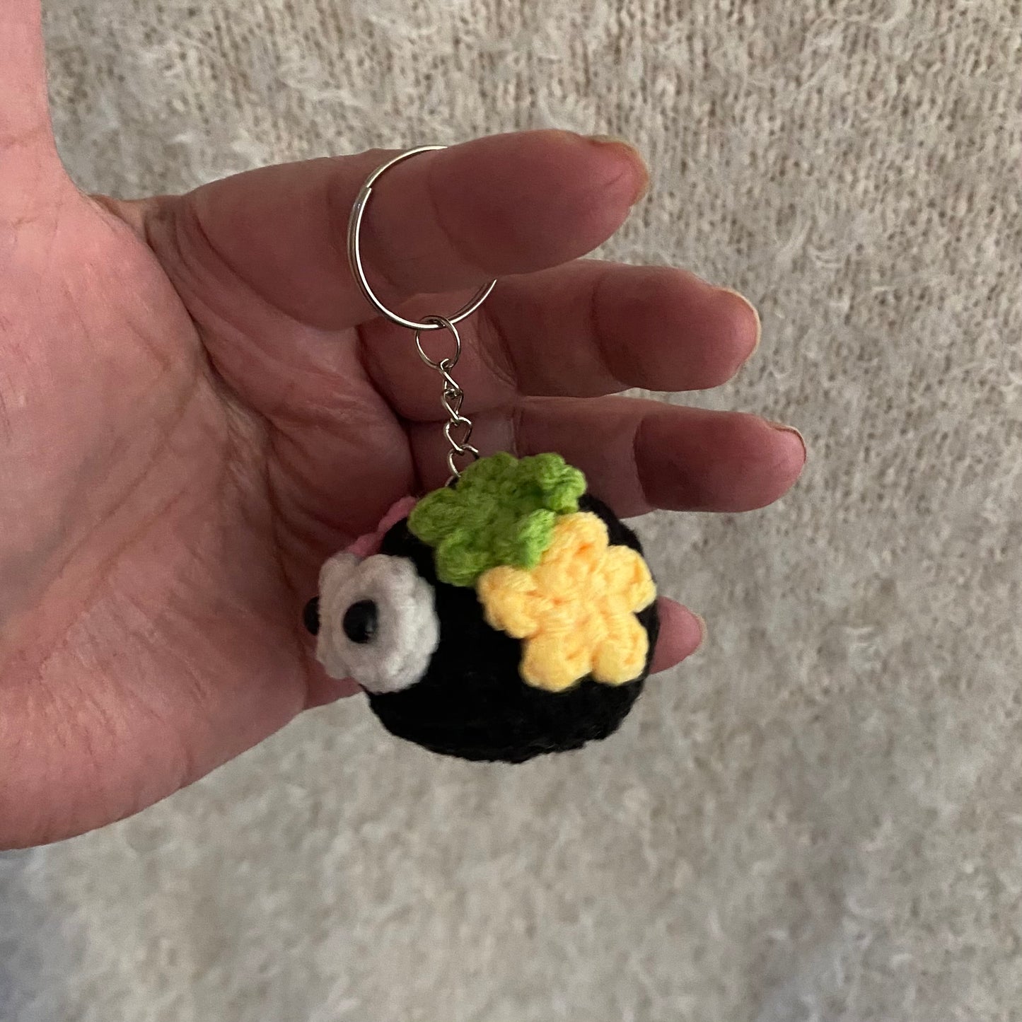 Soot Sprite inspired Keychain