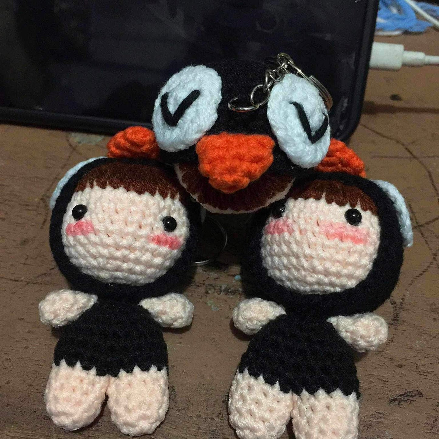 Bird Mini Doll Keychain