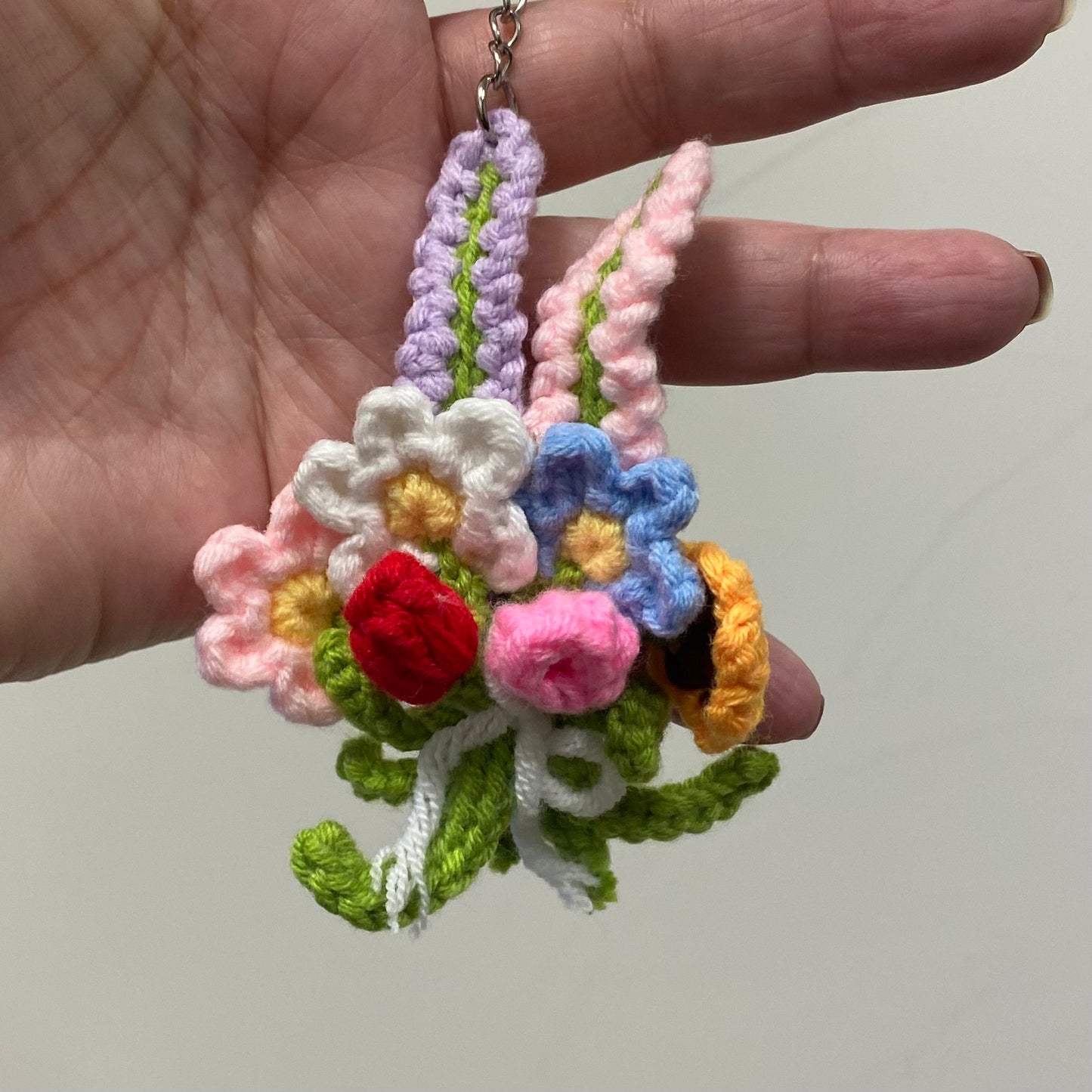 Flower Bouquet Keychain