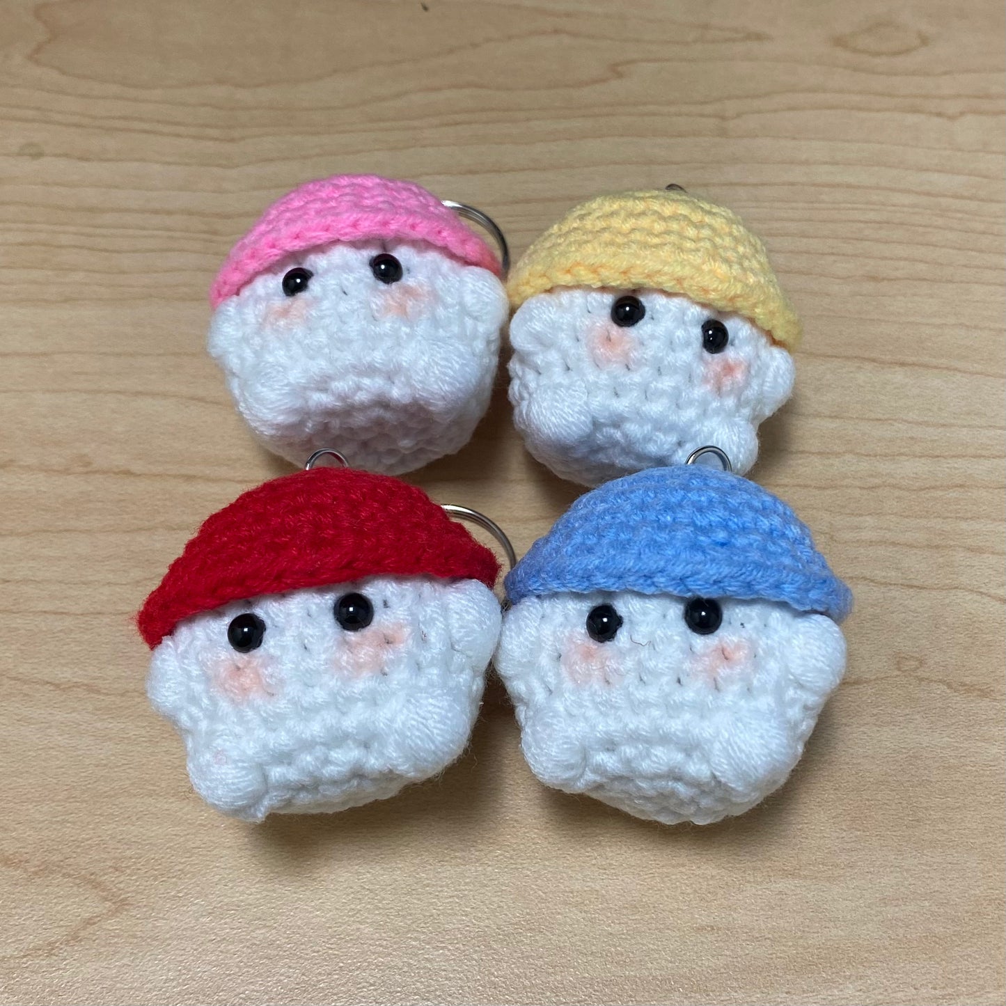 Small Mushroom Keychain