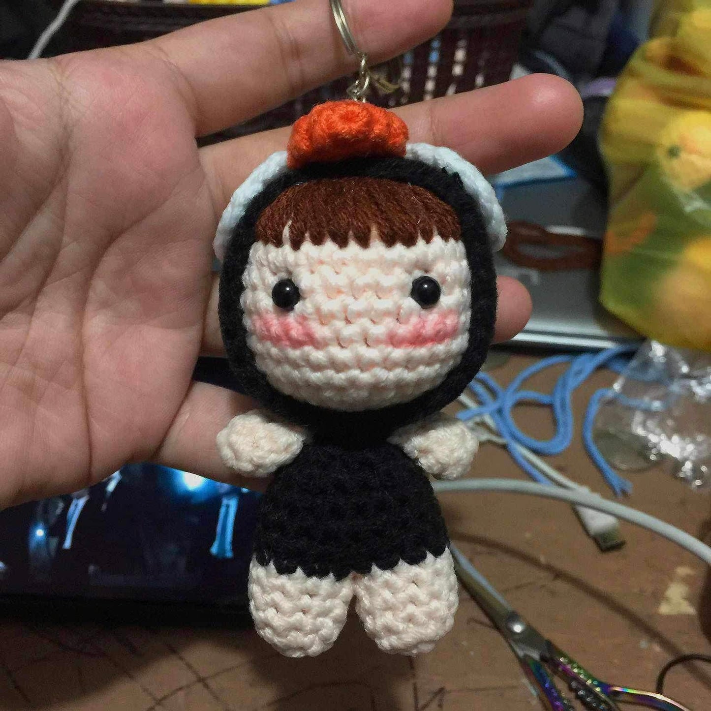 Bird Mini Doll Keychain