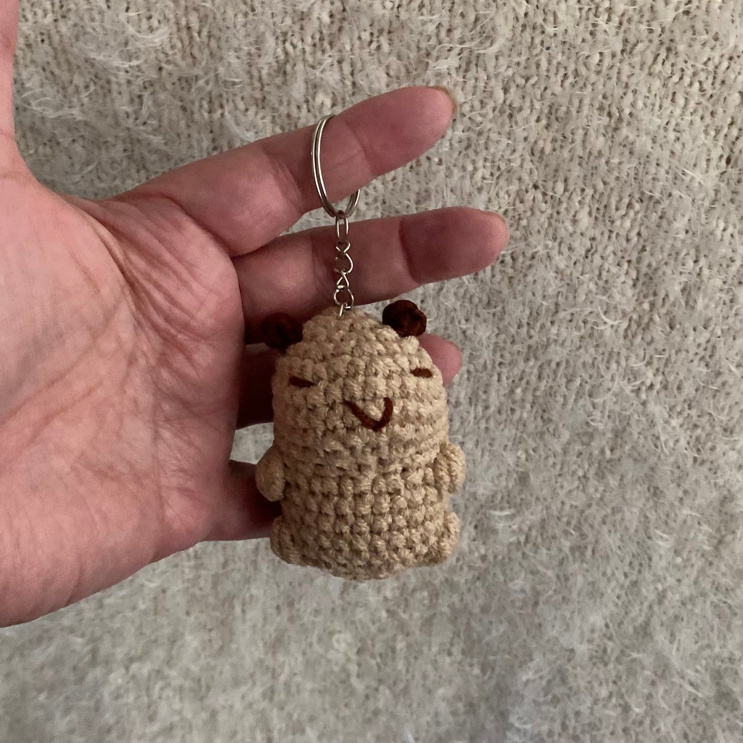 Capybara Keychain