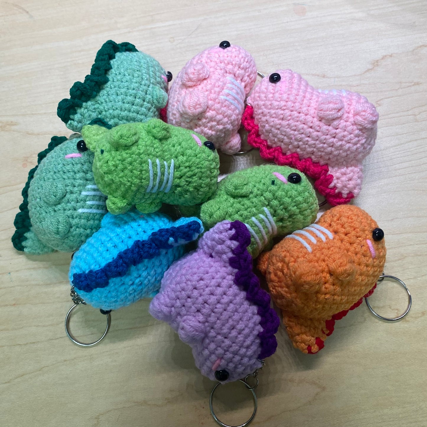 Dinosaur Keychain/Bag Charm