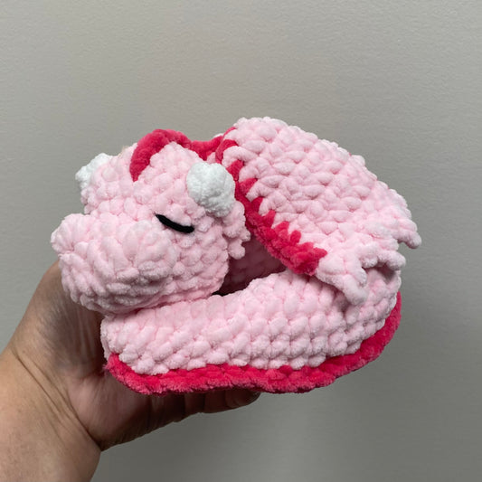 Sleeping Baby Dragon Plushie