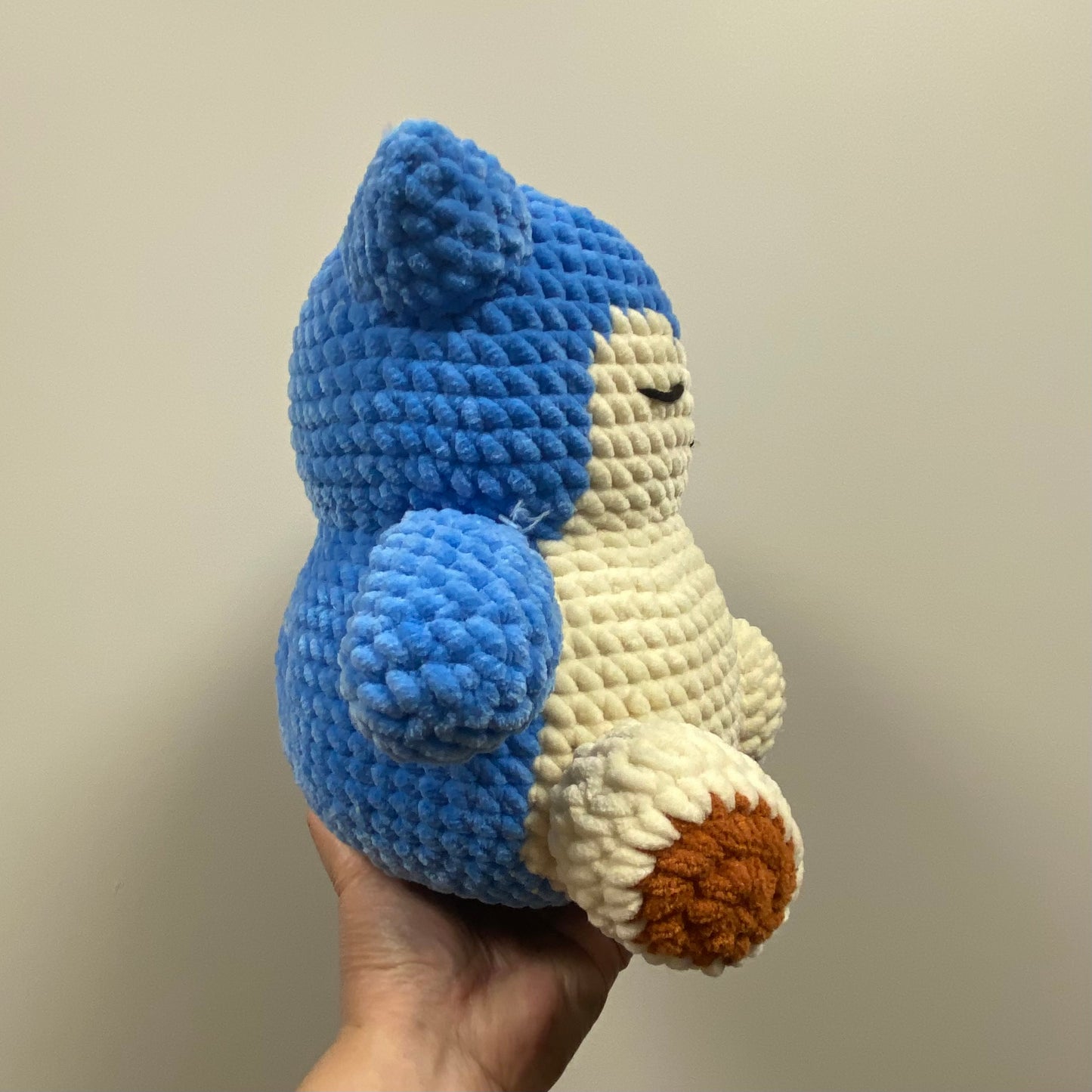 Snorlax Inspired Sleeping Monster Plushie