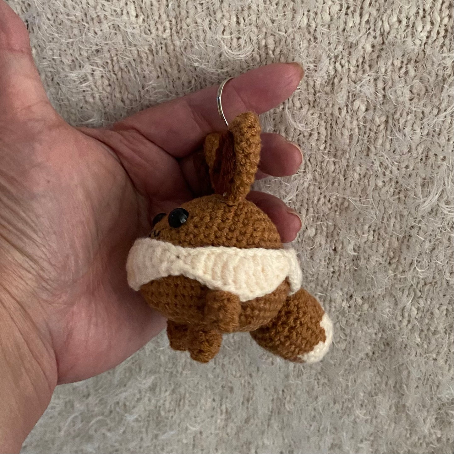 Eevie Inspired Evolution Monster Keychain