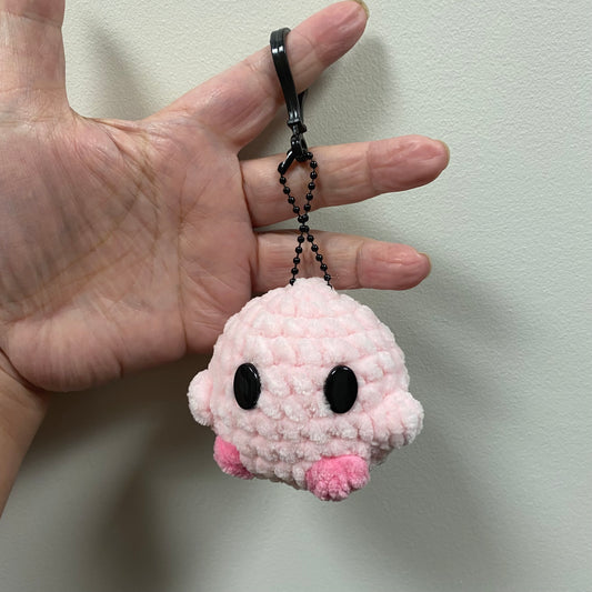 Kirby Inspired Keychain/Bag Charm
