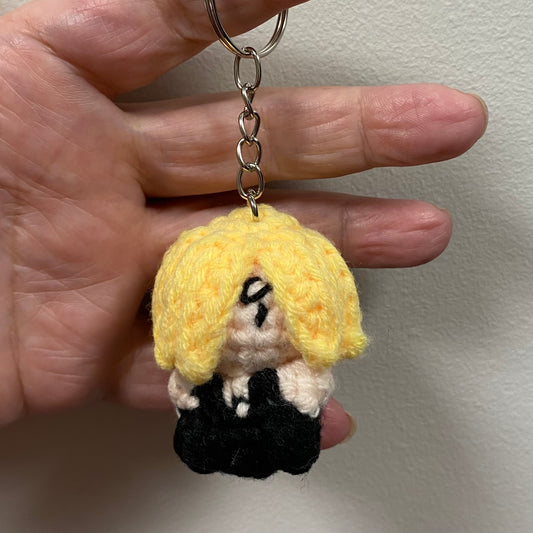 Sanji of One Piece Inspired Keychain/Bag Charm