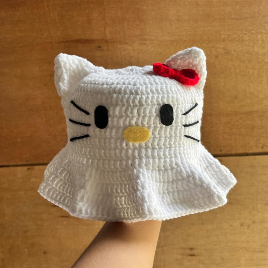 Hello Kitty inspired Bucket Hat