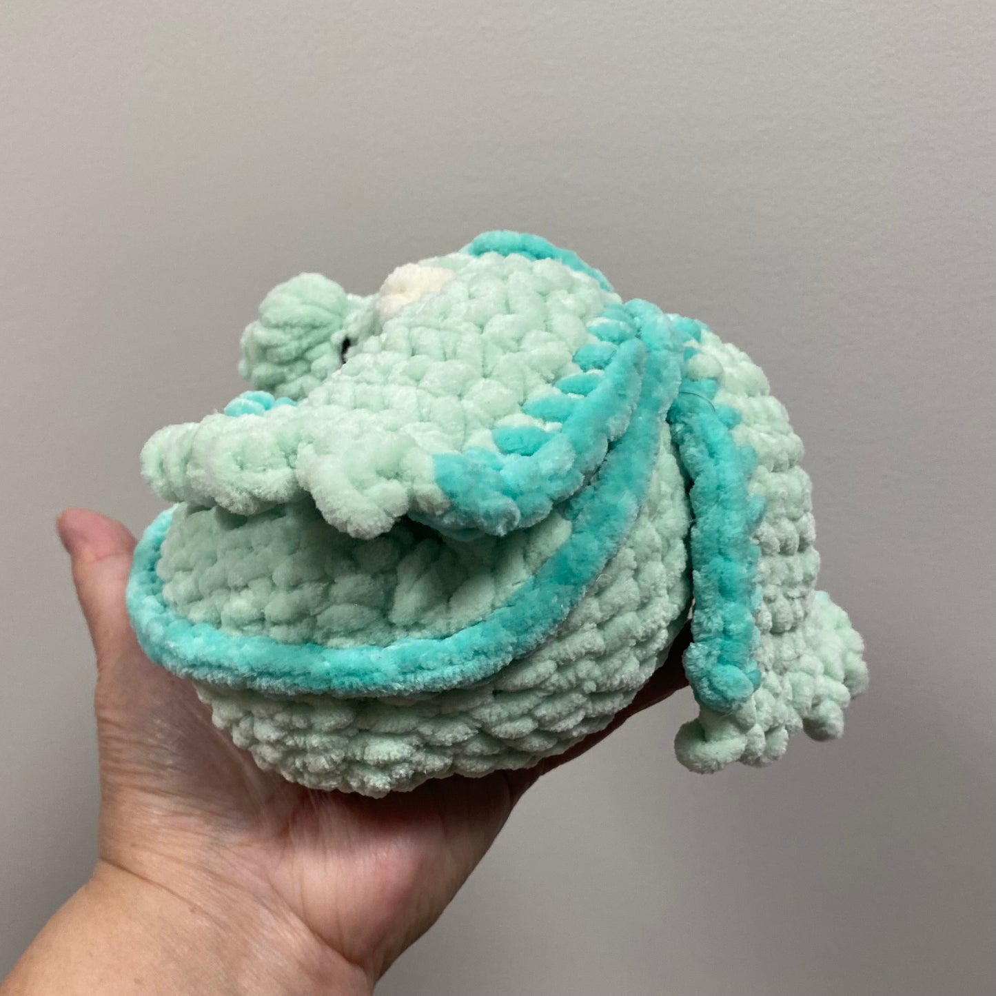 Sleeping Baby Dragon Plushie
