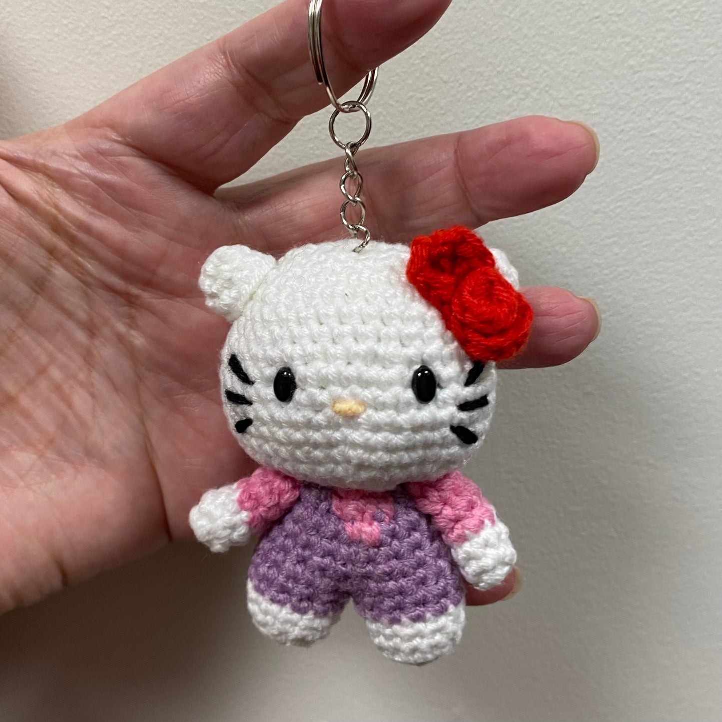Hello Kitty Inspired Keychain/Bag Charm