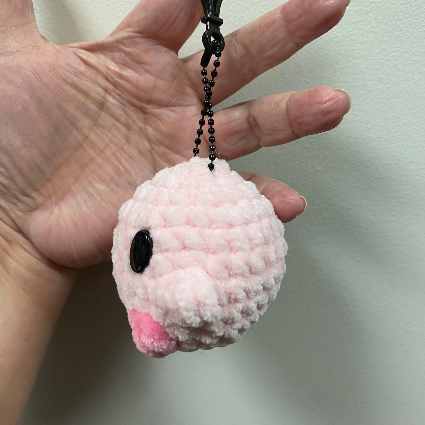 Kirby Inspired Keychain/Bag Charm