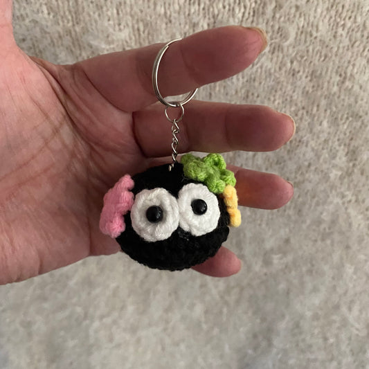 Soot Sprite inspired Keychain/Bag Charm