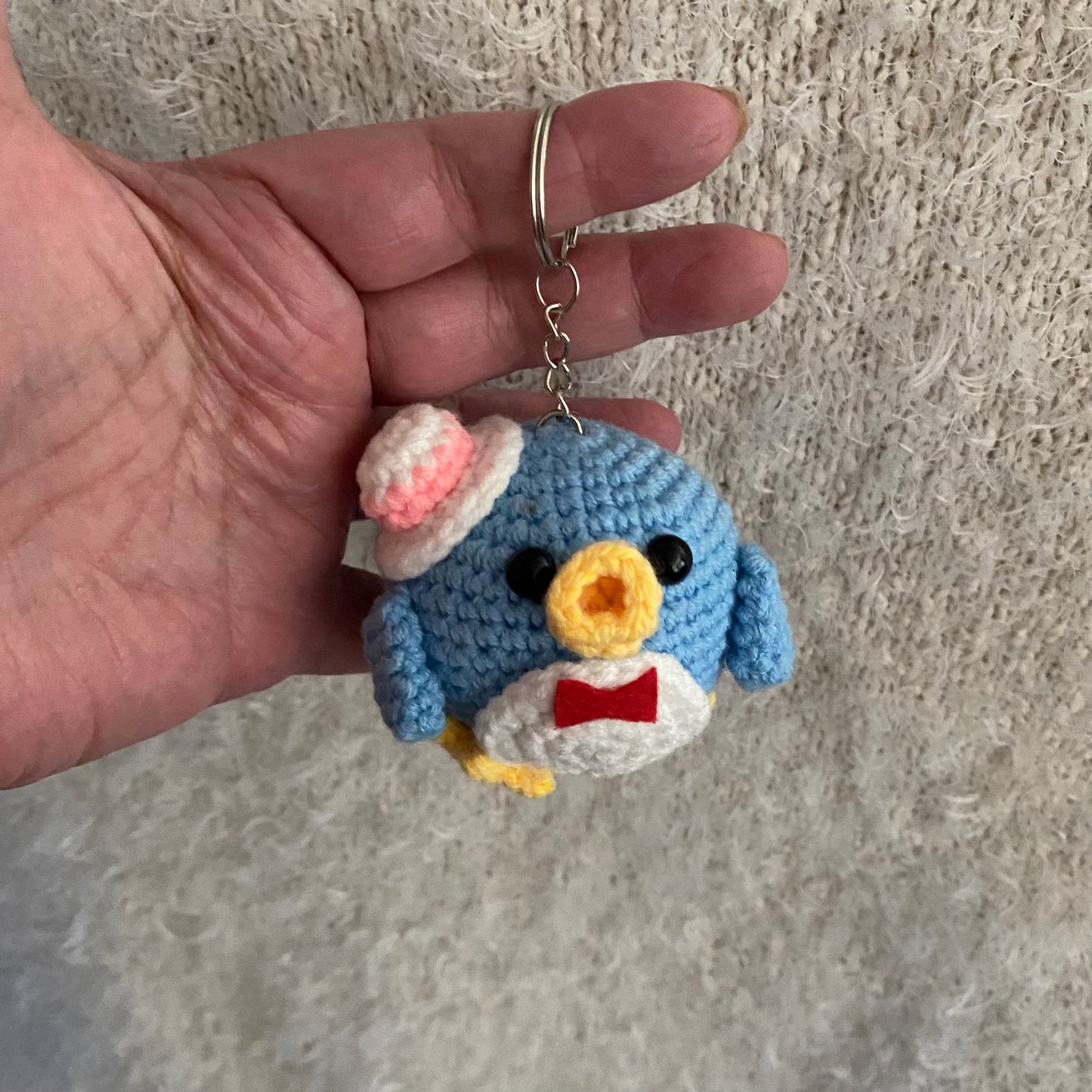 Tuxedo Sam Inspired Penguin Keychain