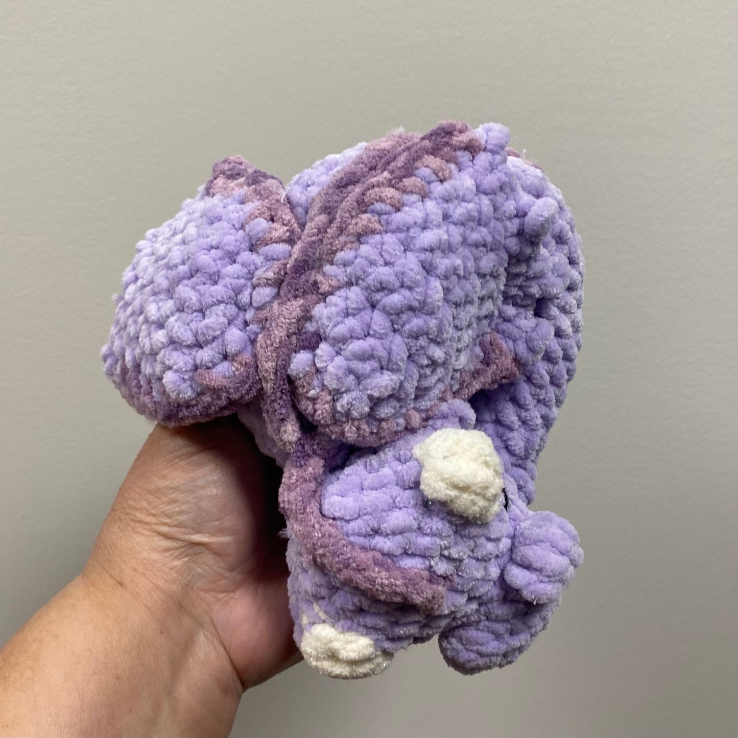 Sleeping Baby Dragon Plushie