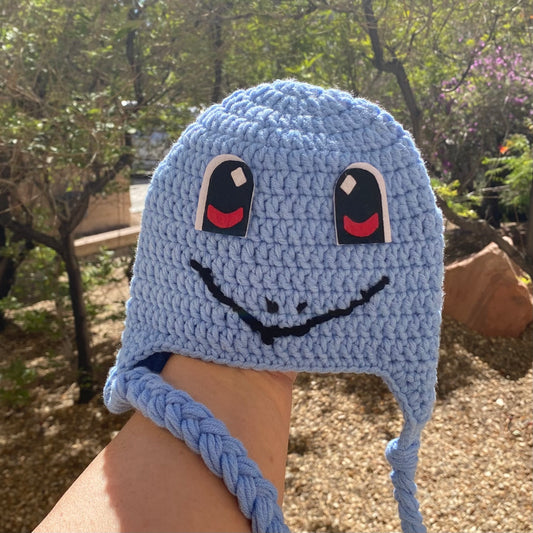 Squirtle inspired Water Monster Beanie Hat (Copy)