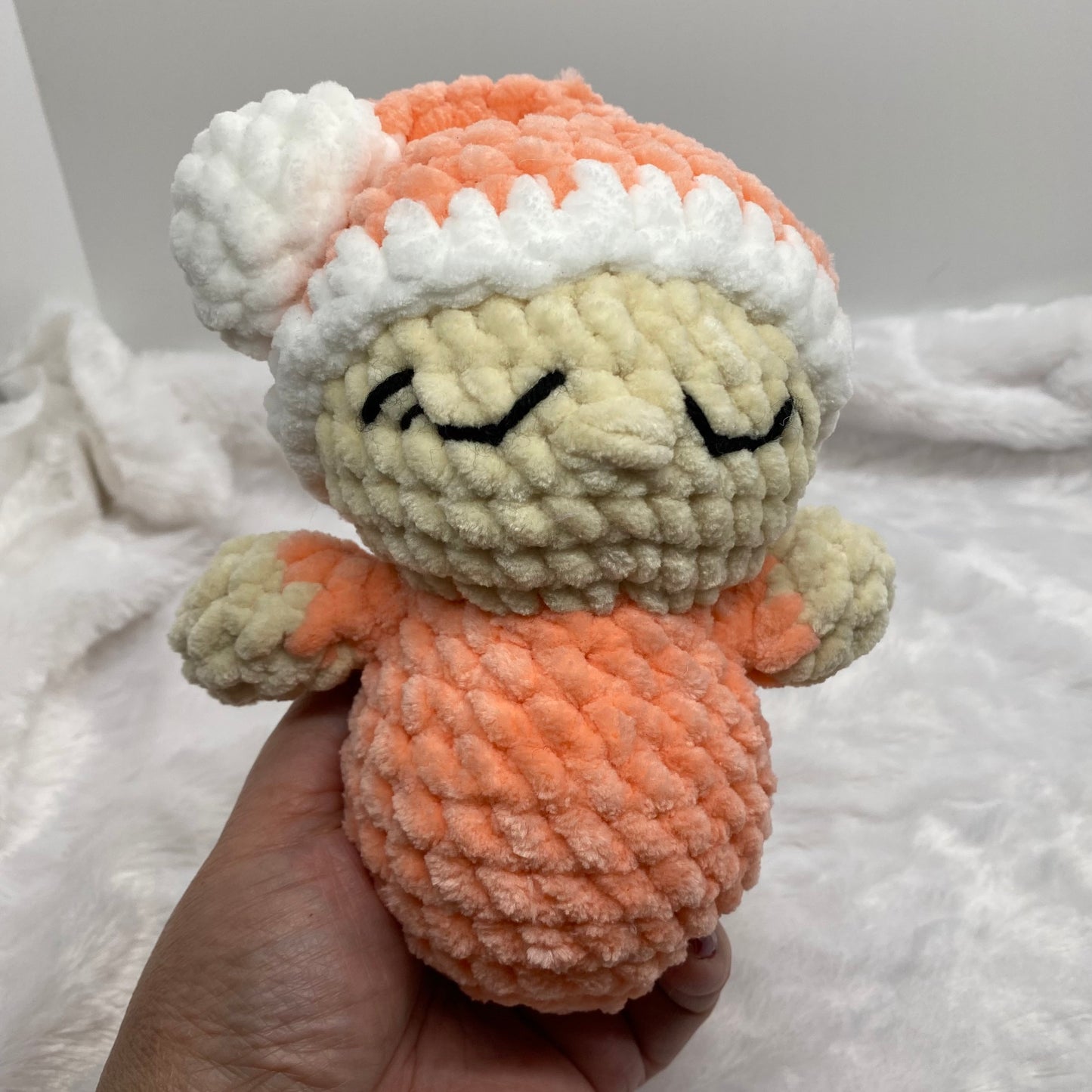 Sleeping Baby Rattle Plushie