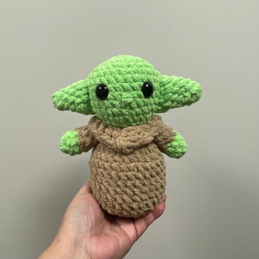 Grogu/Yoda Inspired Green Alien Plushie