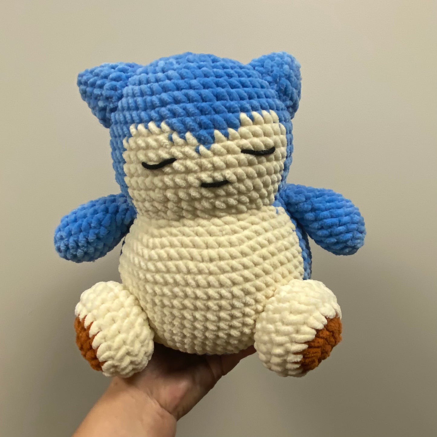 Snorlax Inspired Sleeping Monster Plushie