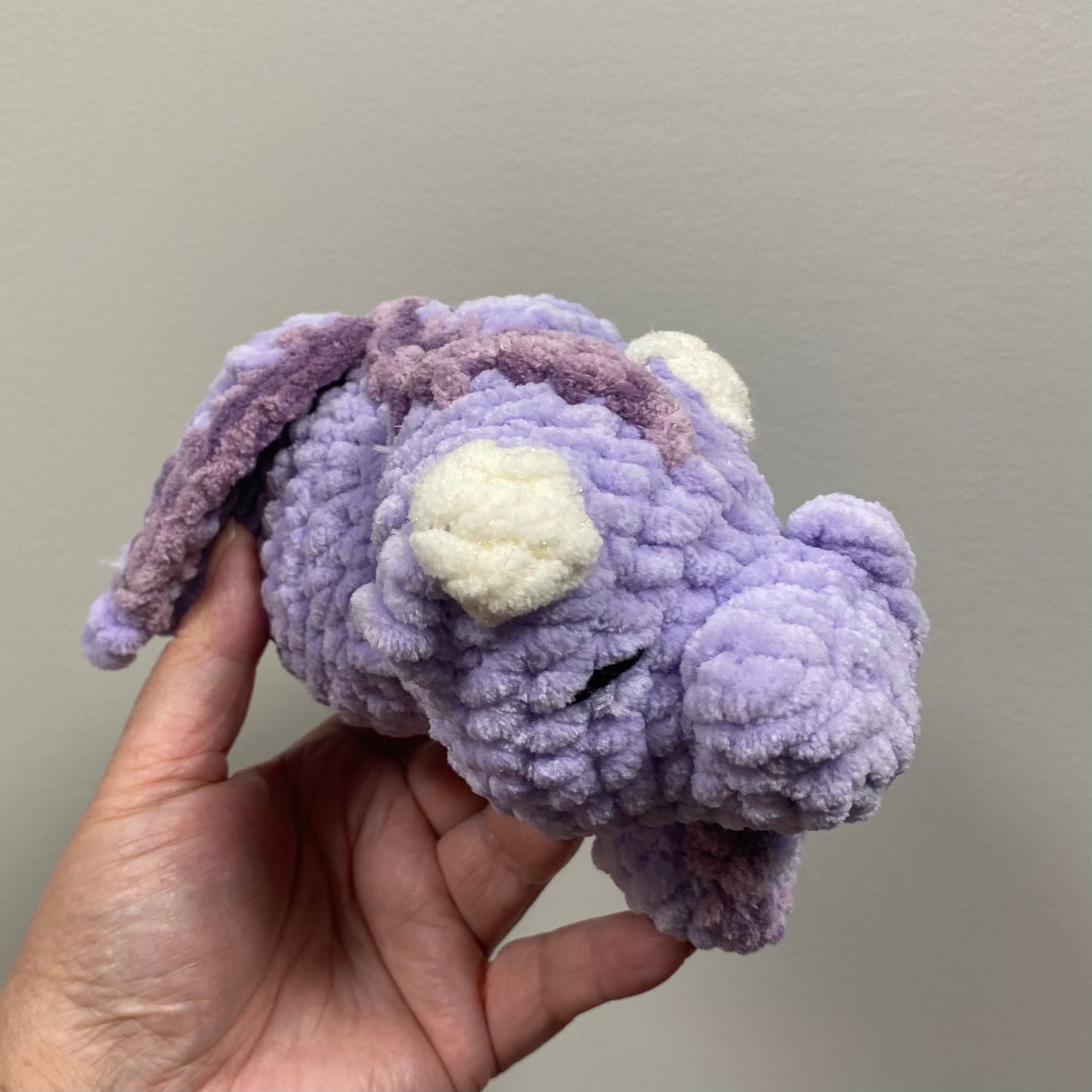 Sleeping Baby Dragon Plushie