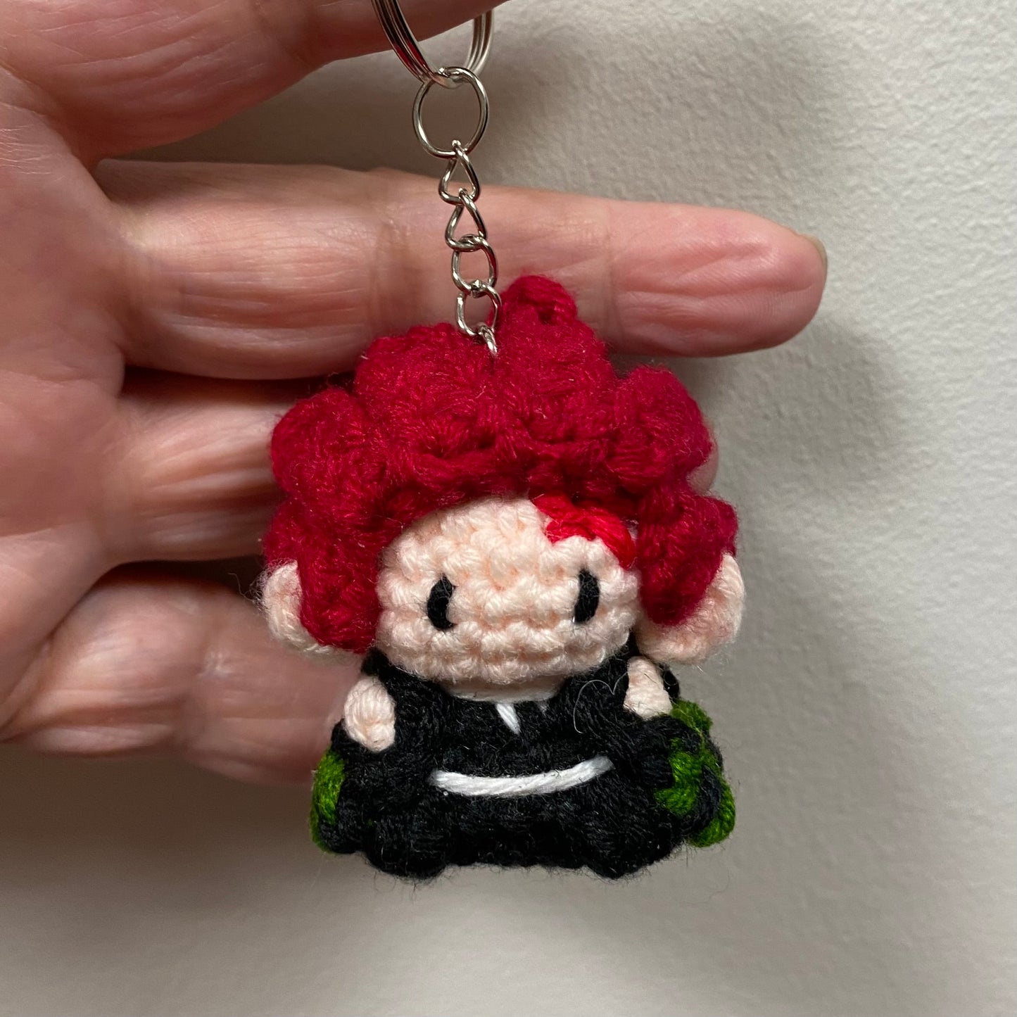Tanjiru of Demon Slayer Inspired Keychain/Bag Charm