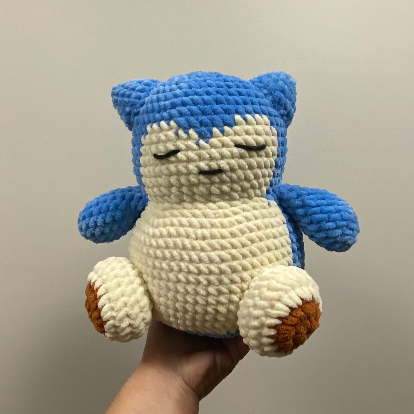Snorlax Inspired Sleeping Monster Plushie