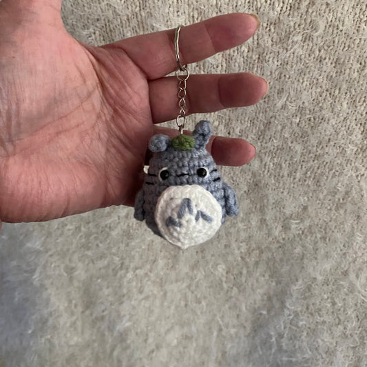 Totoro Inspired Nature Guardian Keychain