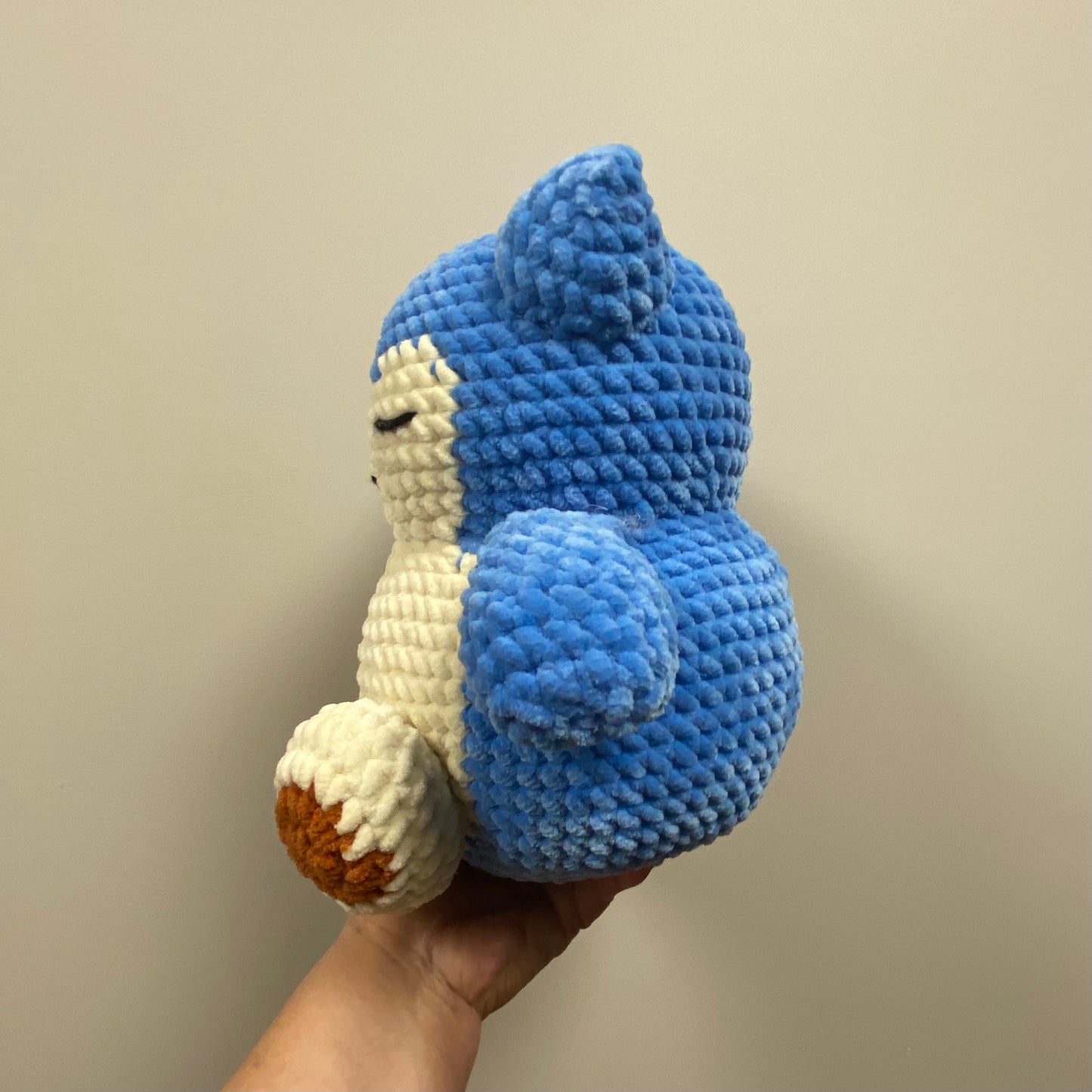 Snorlax Inspired Sleeping Monster Plushie