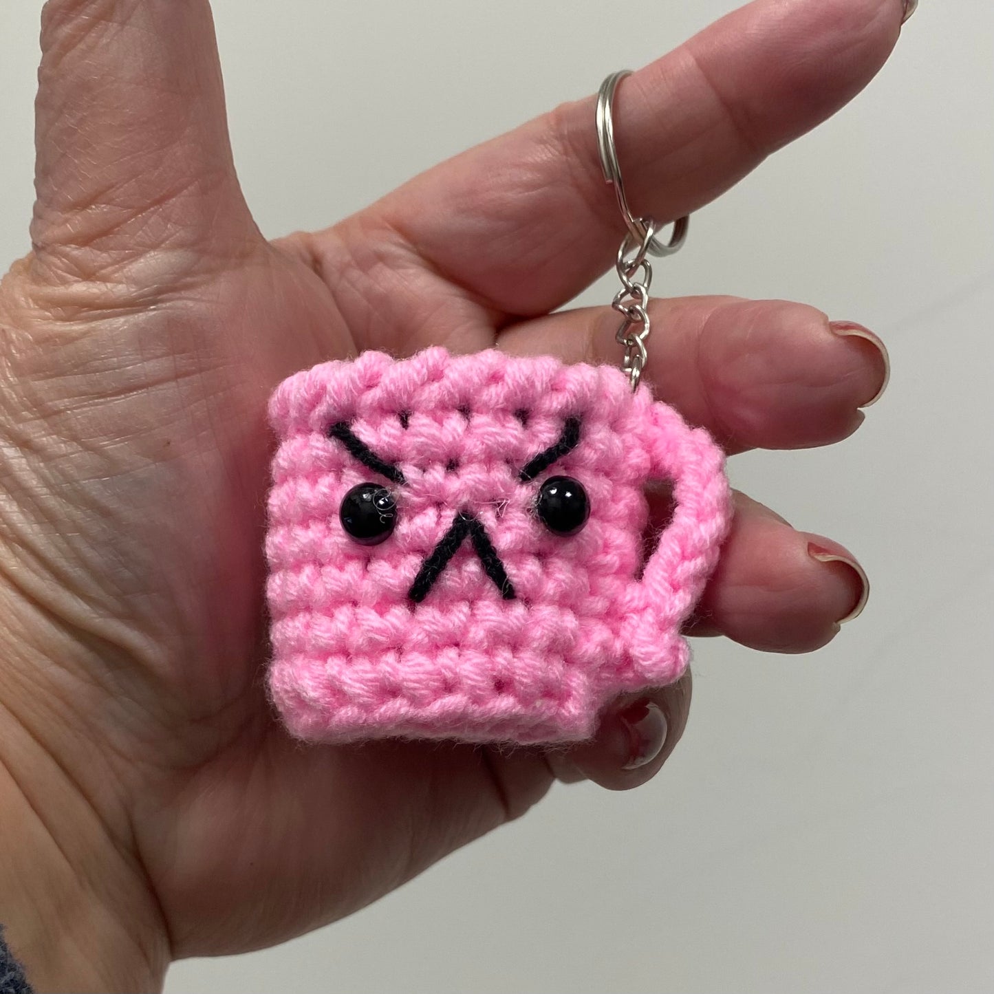 Angry Cups Keychain