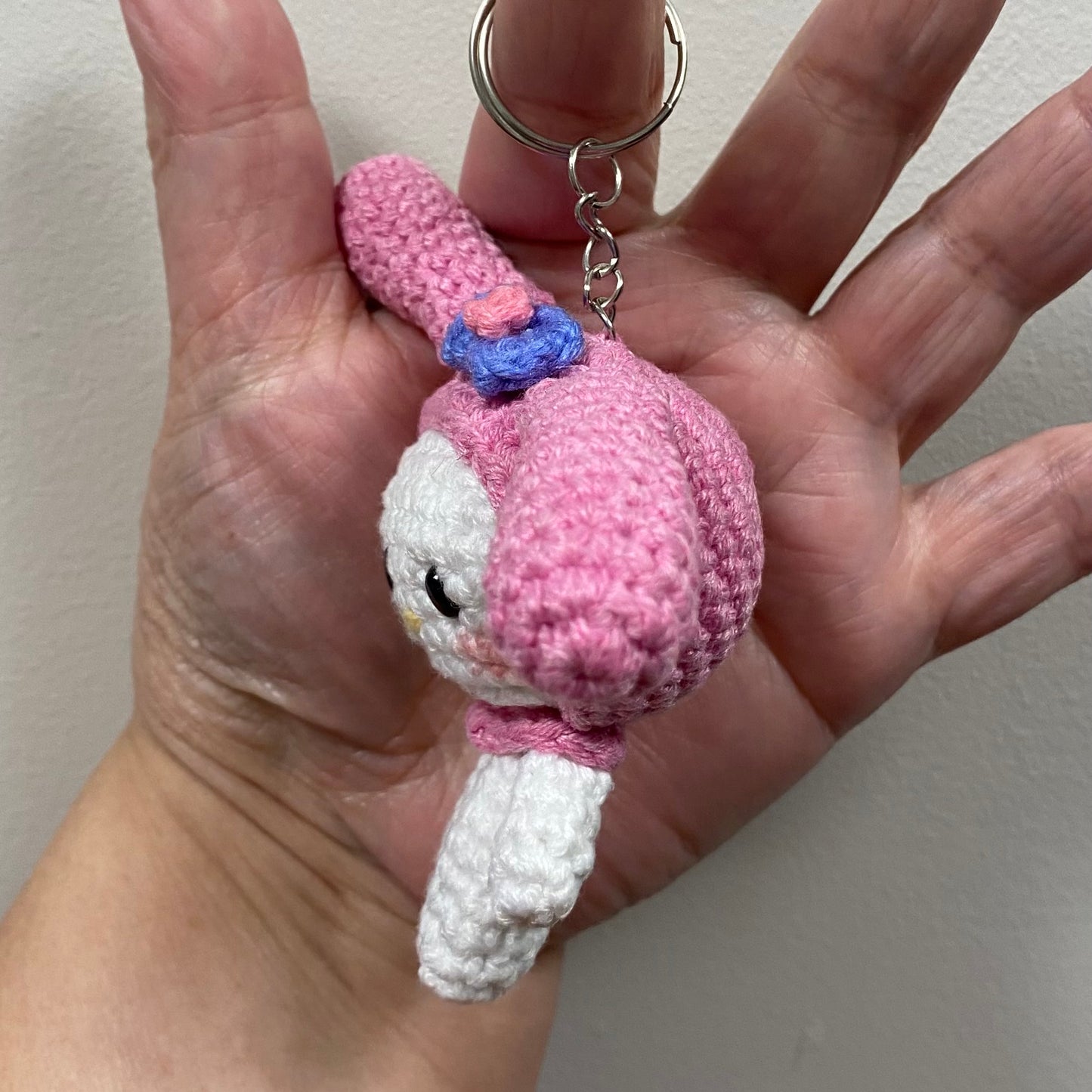 My Melody Inspired Keychain/Bag Charm