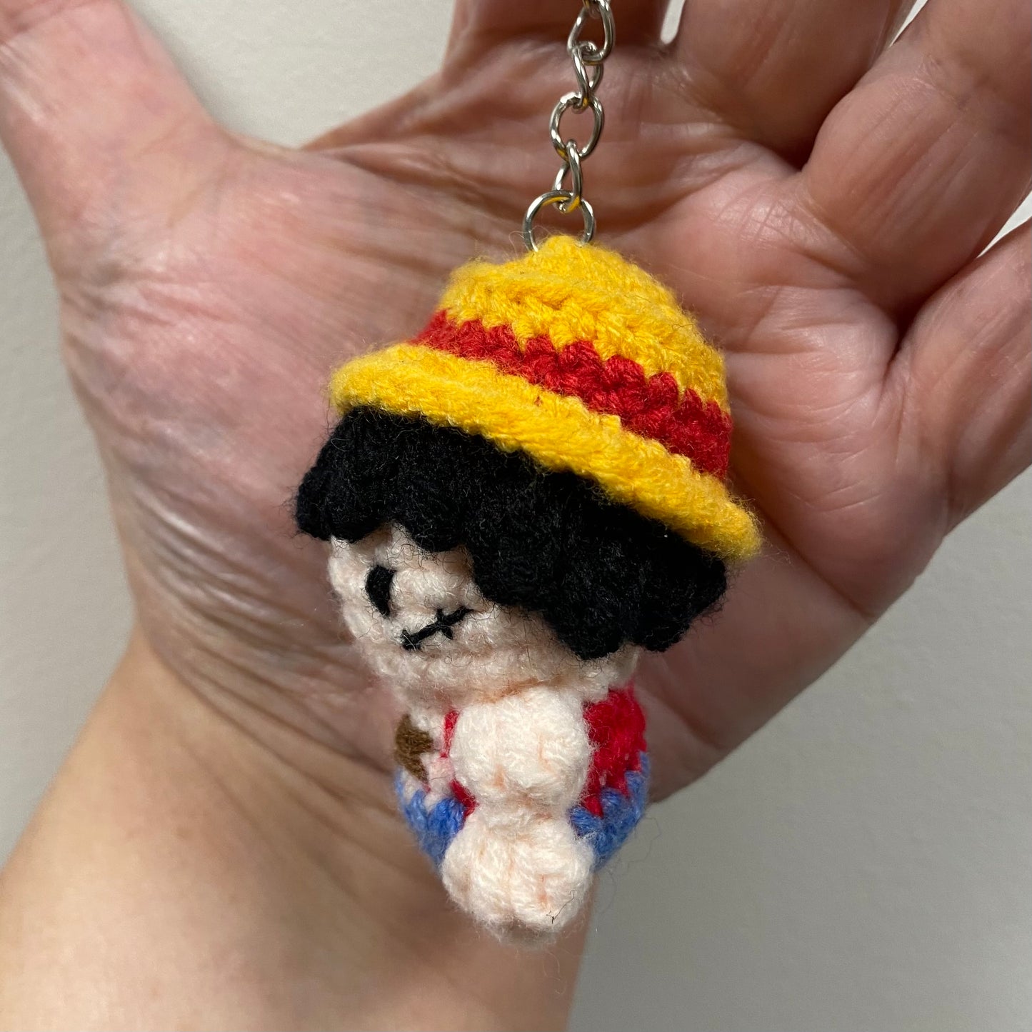 Luffy of One Piece Inspired Keychain/Bag Charm