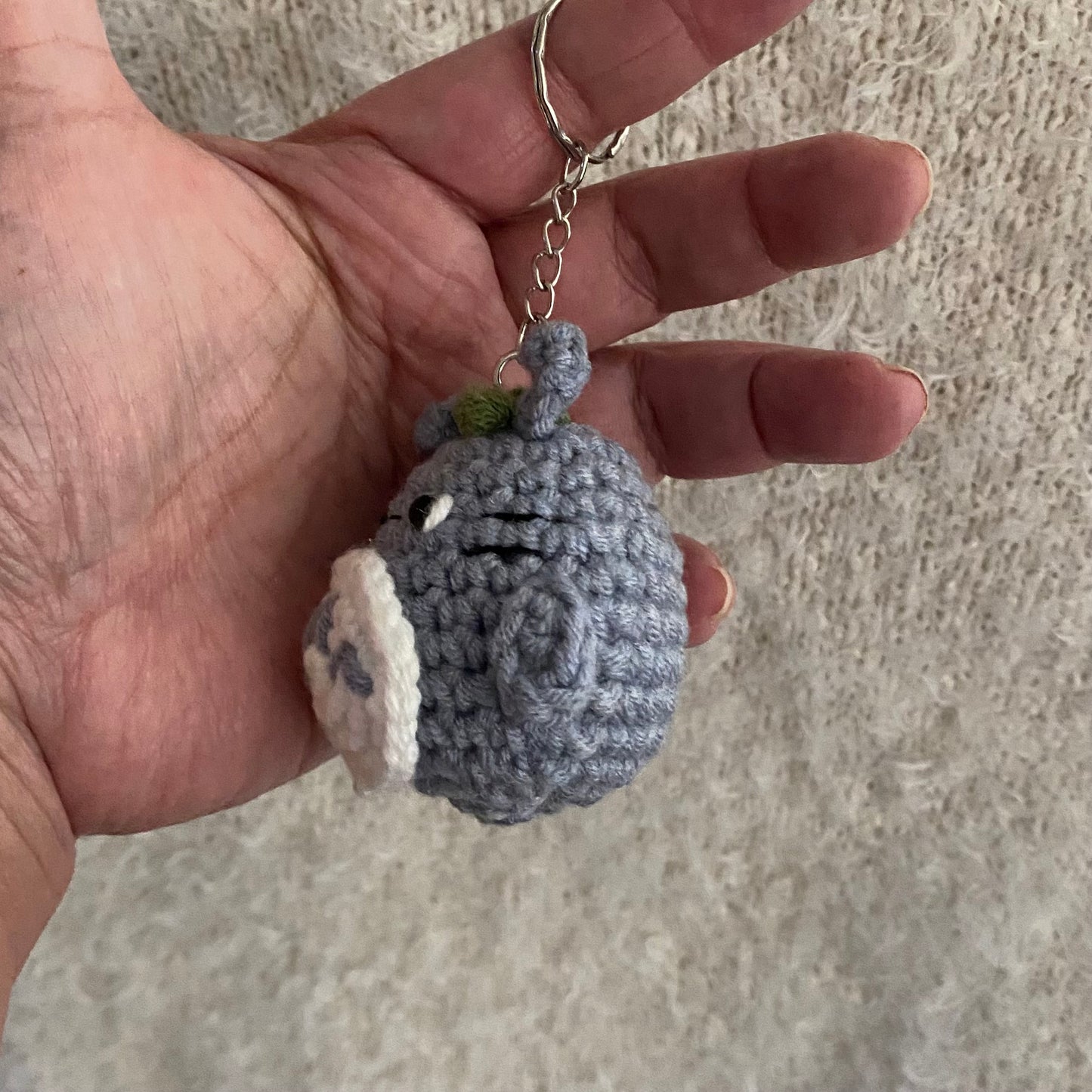 Totoro Inspired Nature Guardian Keychain