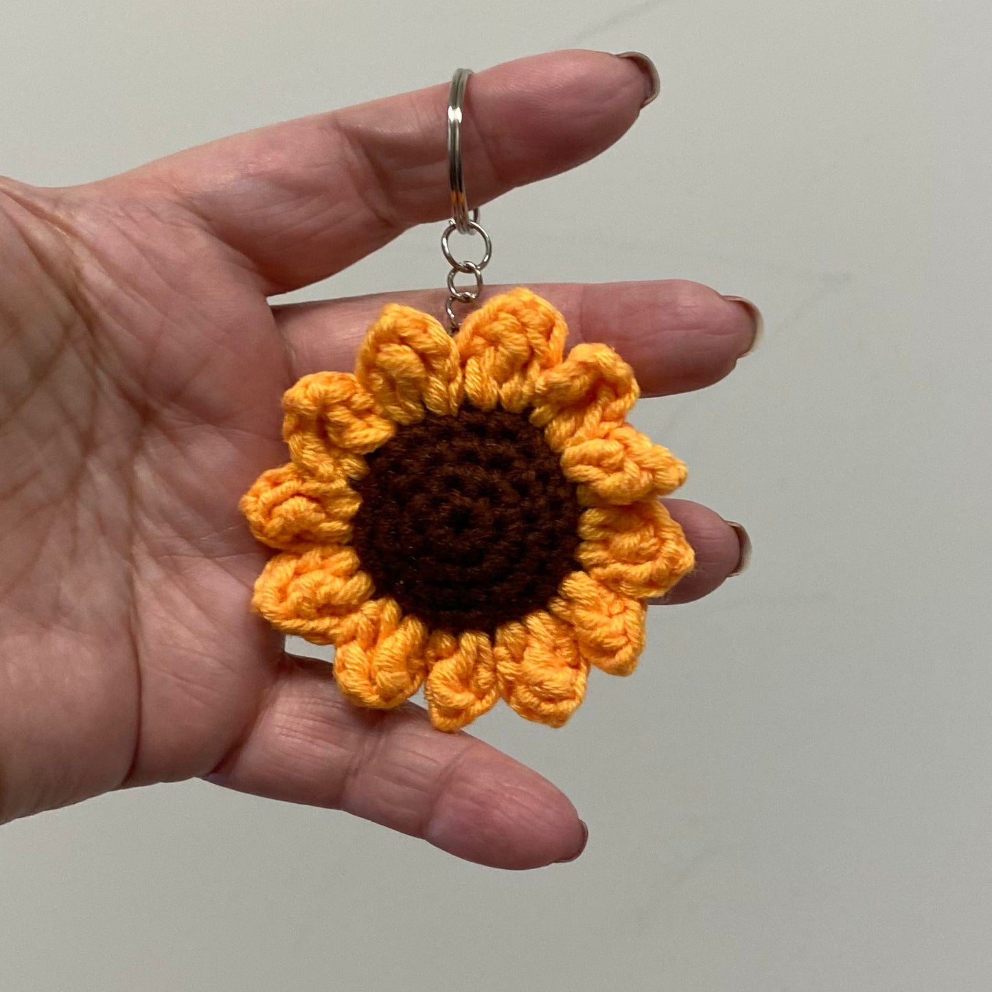 Sunflower Keychain