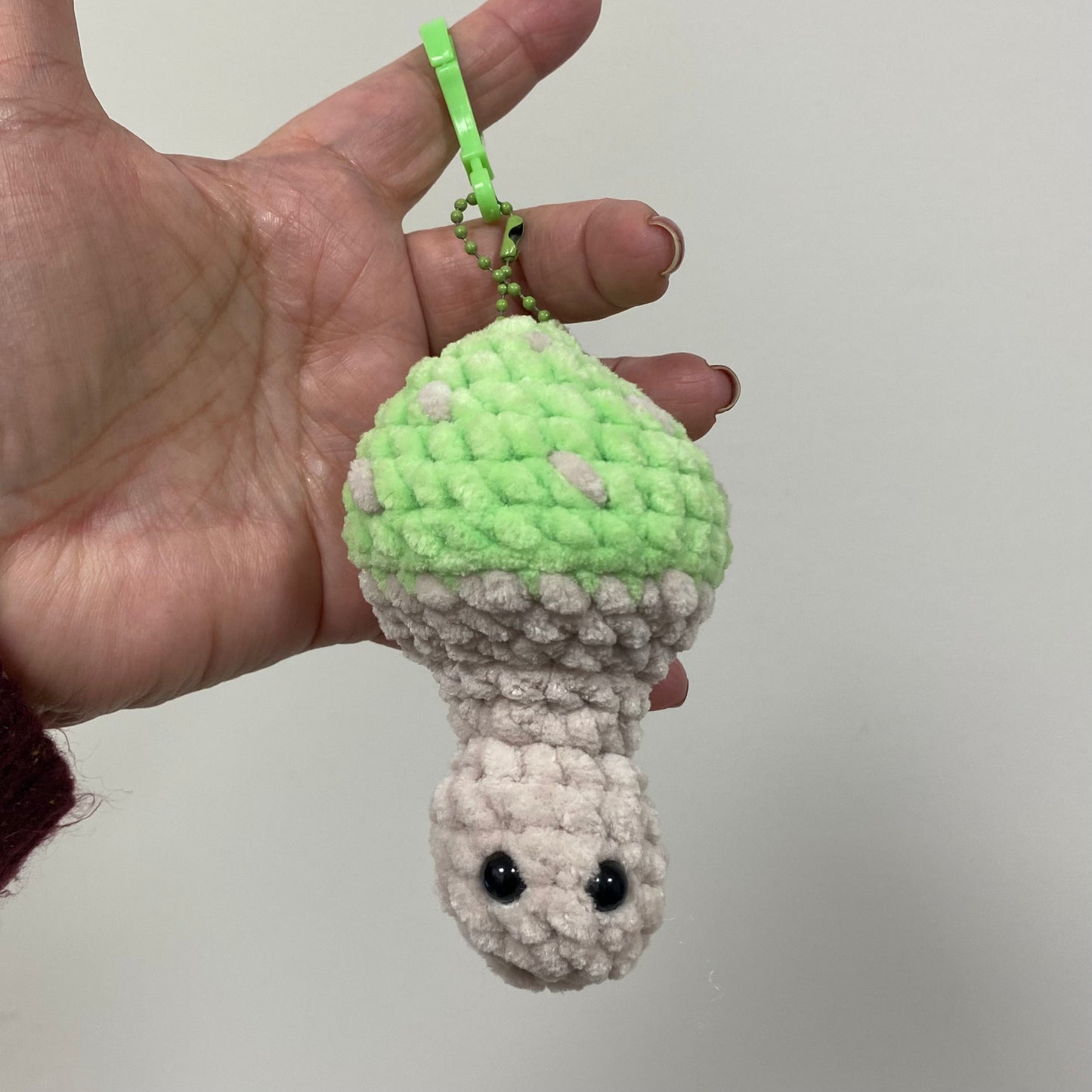 Mushroom Fidget Keychain