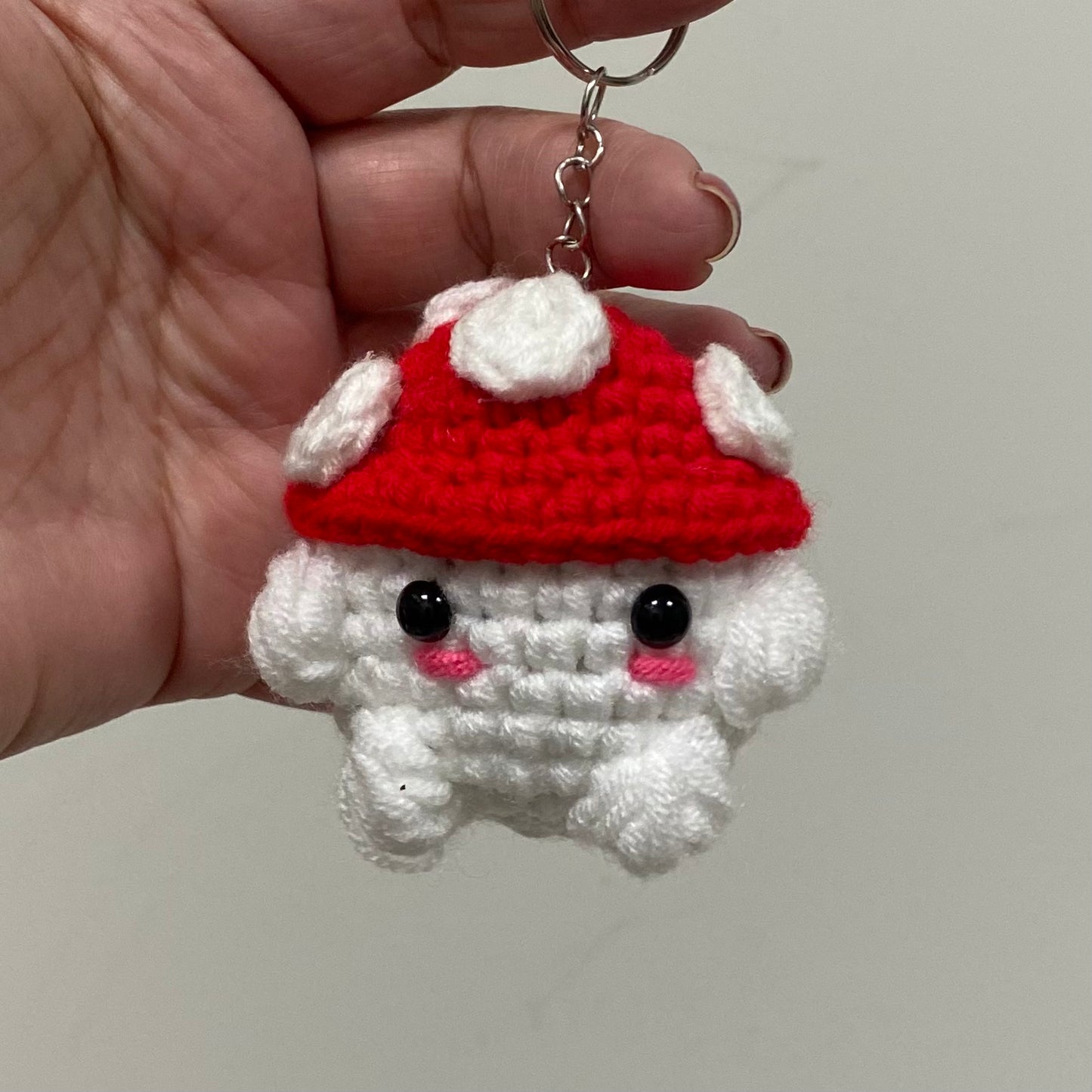 Mushroom Keychain