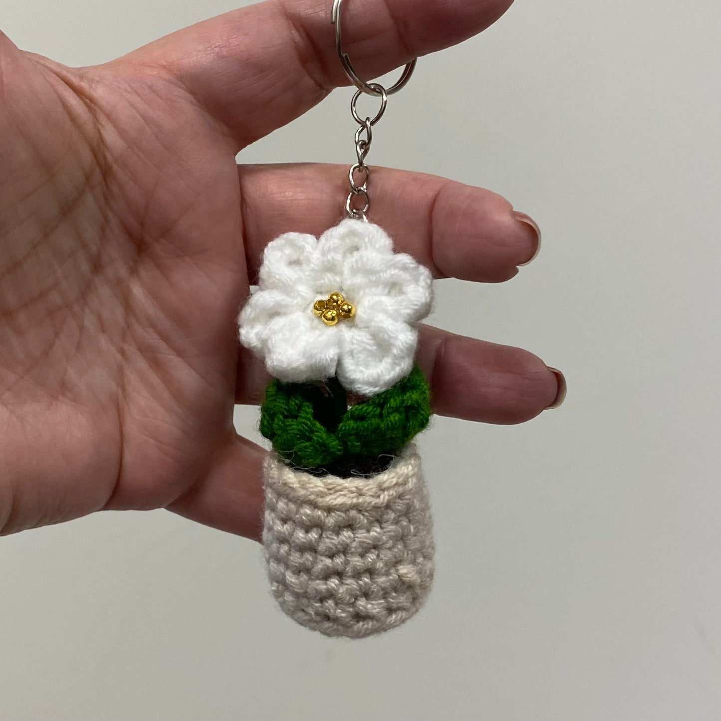 Flowerpot Keychain