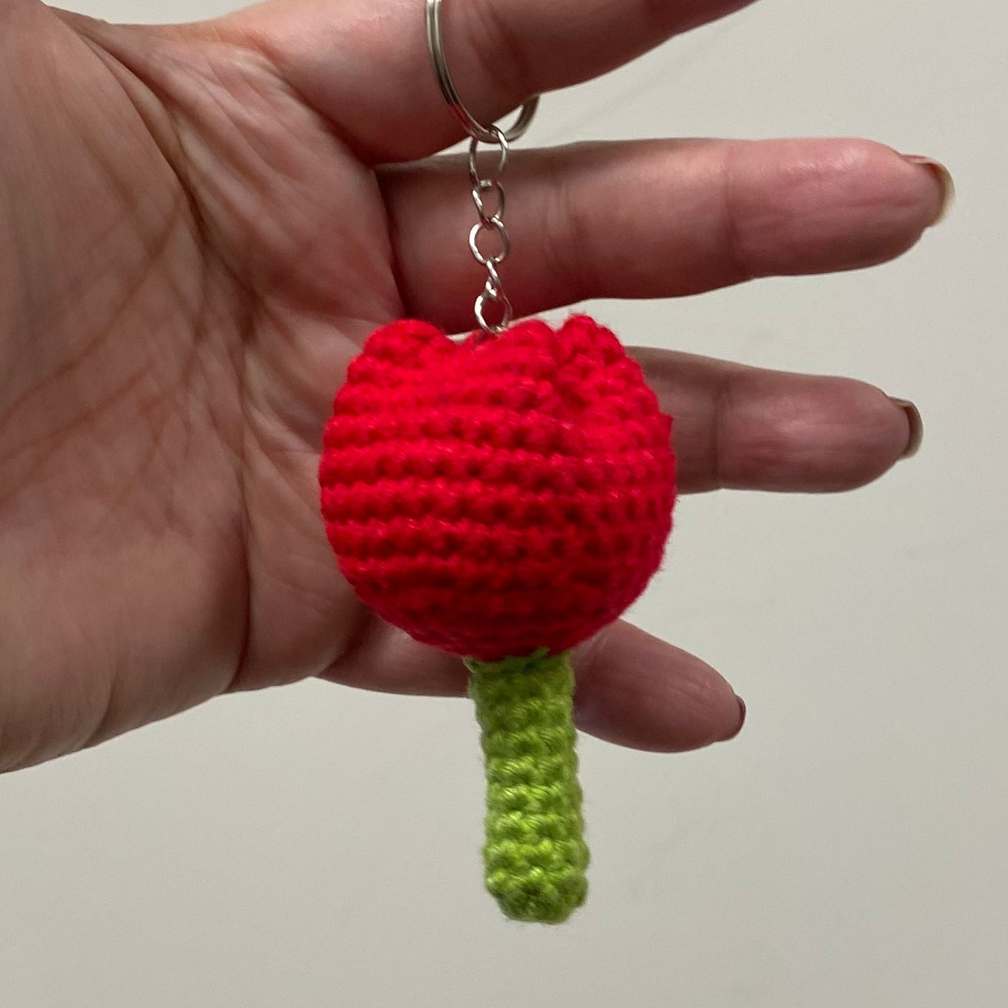 Single Tulip Keychain