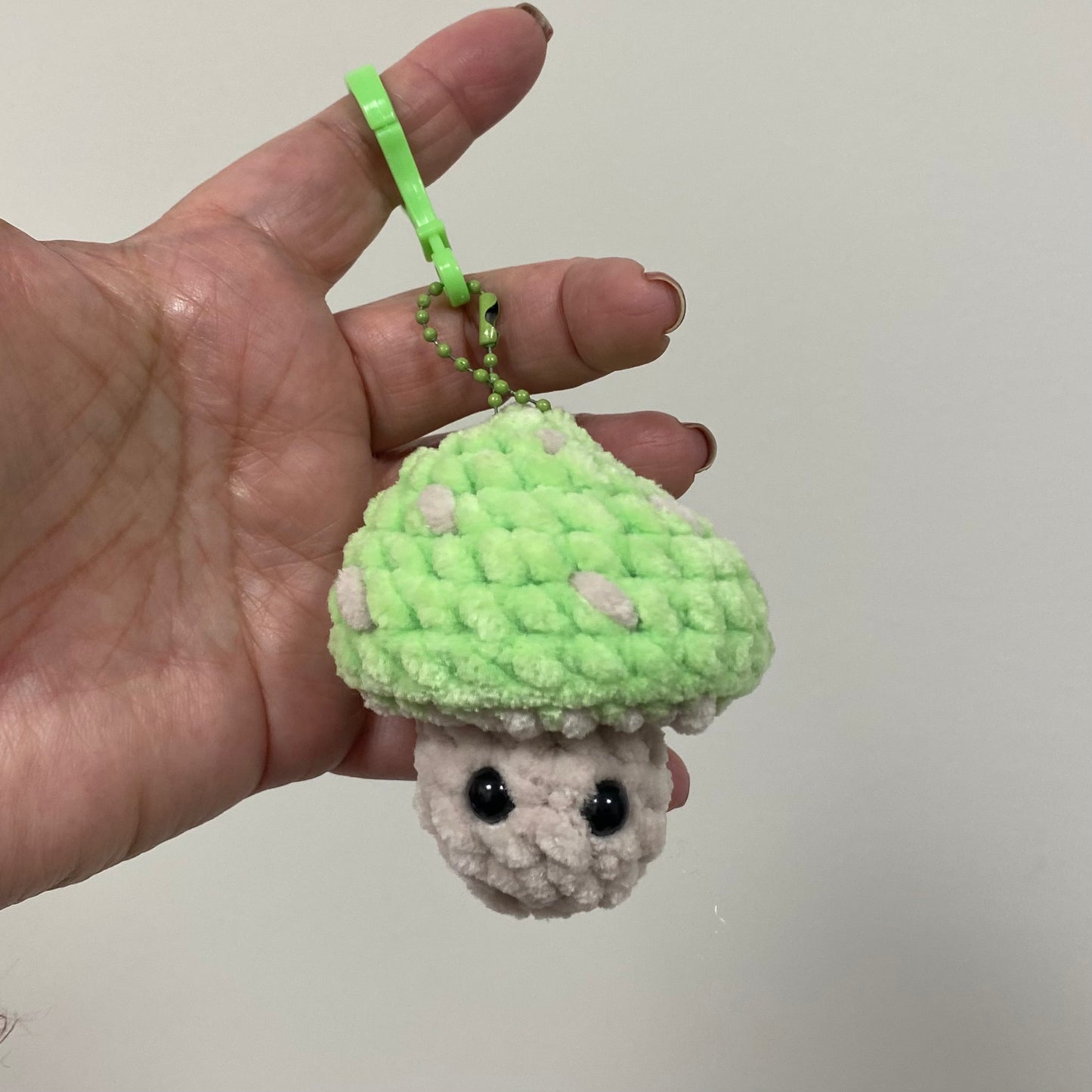 Mushroom Fidget Keychain
