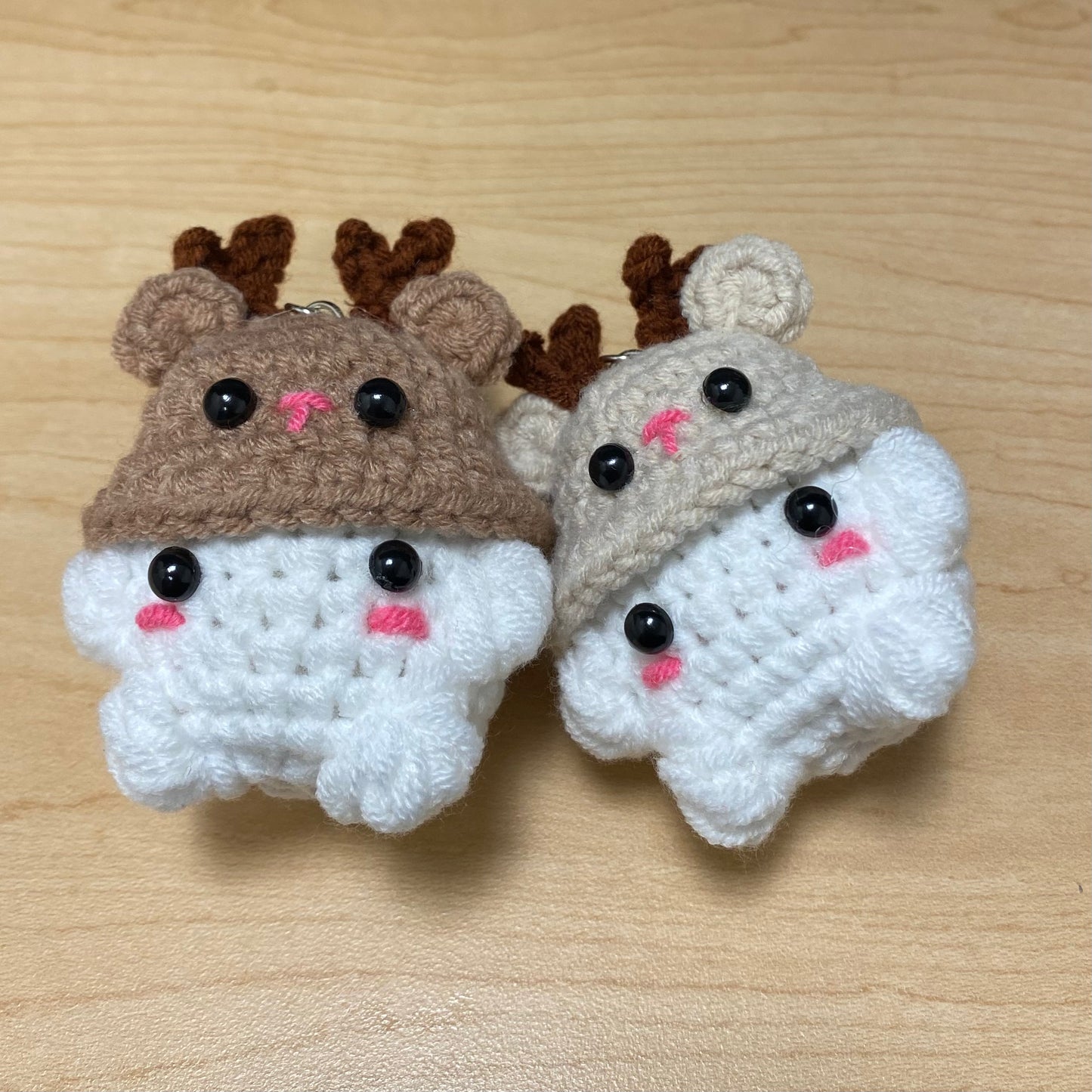 Reindeer Cap Mushroom Ornament/Keychain