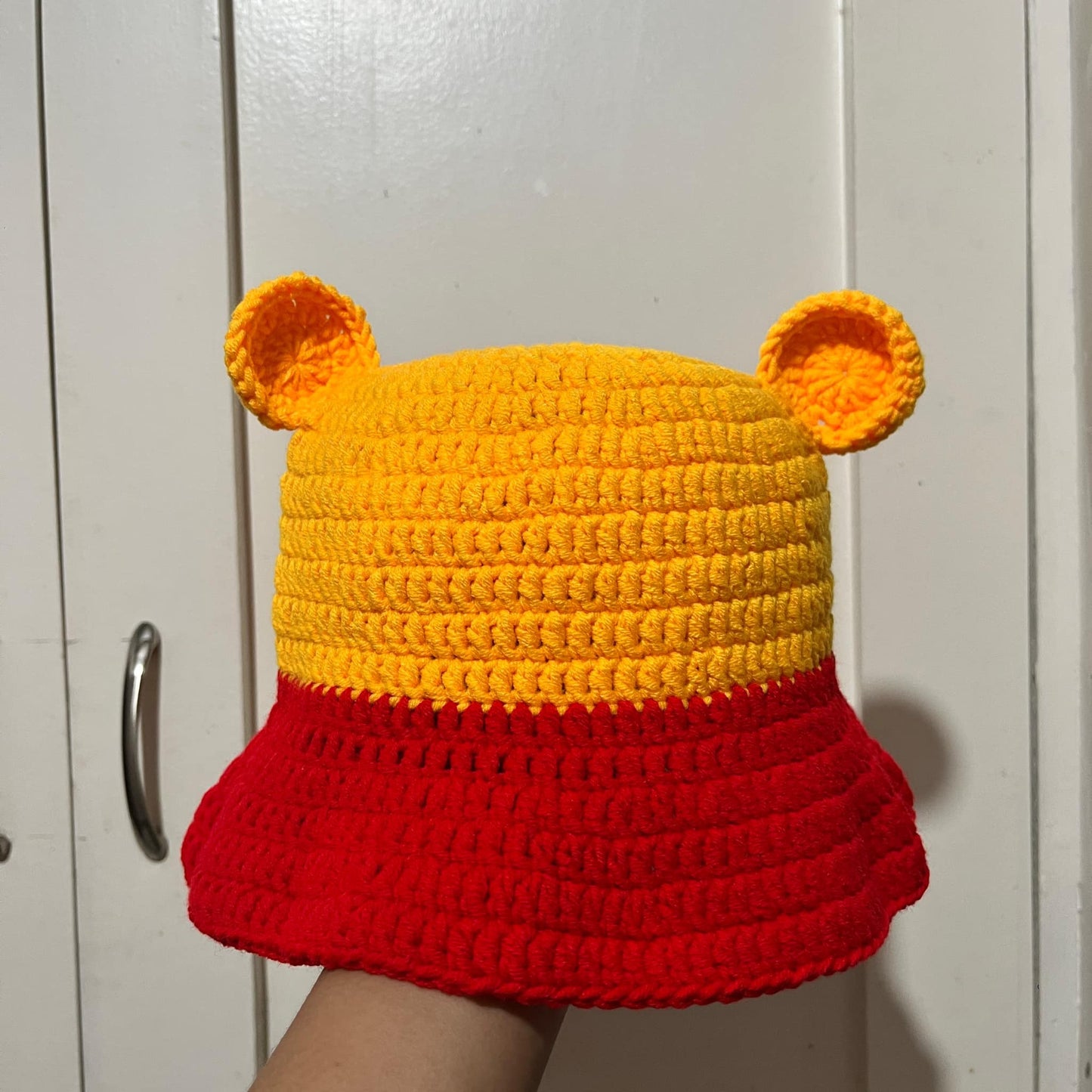 Pooh Bear inspired Bucket Hat