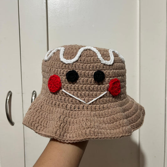 Gingerbread man Bucket Hat