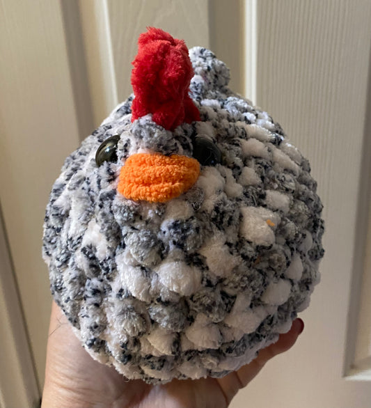 Large Crochet Chicken