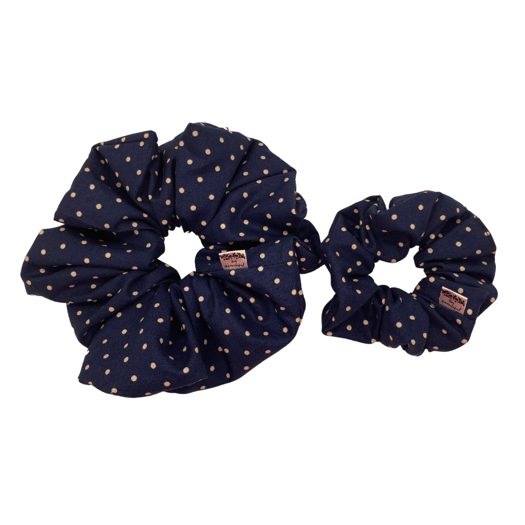 XXL Navy with dots