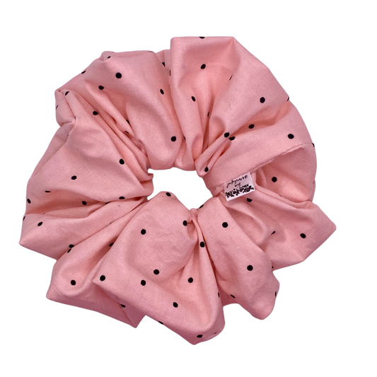 XXL Pink with black dots